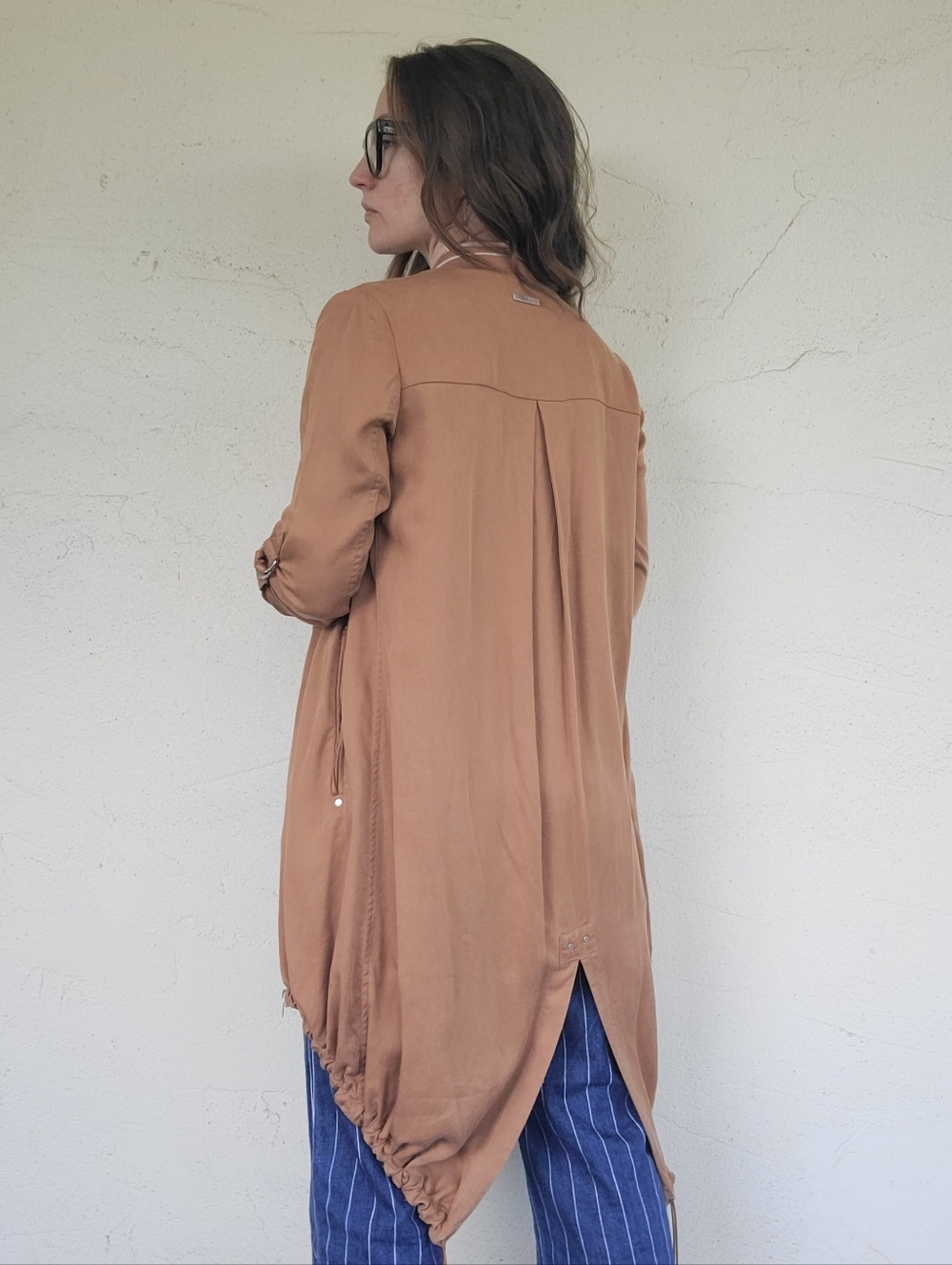 Soia & Kyo Athleisure Zip with Tuxedo Tails XS